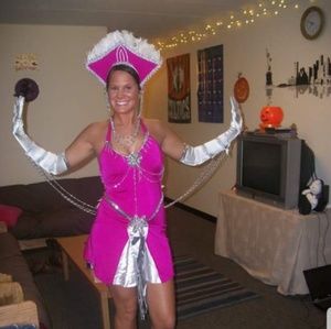 Vegas showgirl halloween costume!